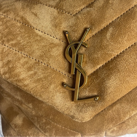 Small YSL Suede LouLou Bag - Picture 4 of 9